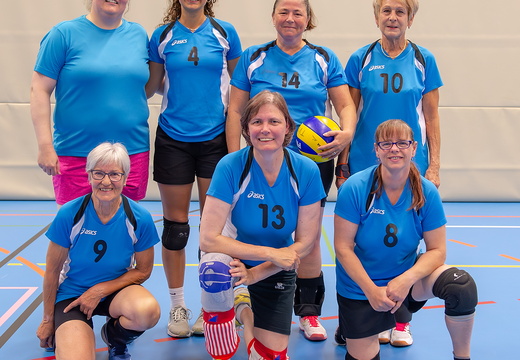 Volleyball Easy League: Frenkendorf-Blue Sisters am 19.10.2023